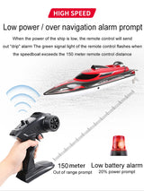 Cauzac™ Thrilling Remote Control Speedboat – Perfect for Racing Aficionados