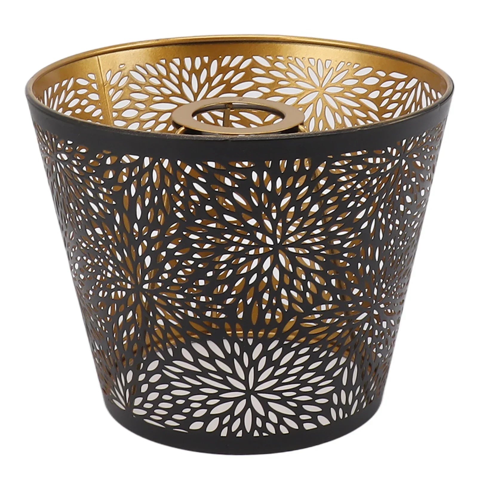 Cauzac™ Golden Pattern Metal Lampshade for Stylish Lighting