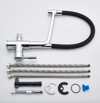 Cauzac™ Modern Dual-Outlet Kitchen Faucet with Filter – Ideal for Hot and Cold Supply