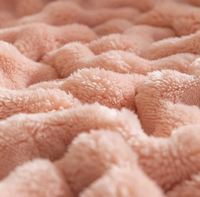 Cauzac™ Premium Bubble Textured Fleece Blanket for Ultimate Comfort