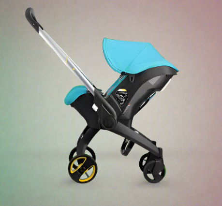 Cauzac™ TravelMate: 2-in-1 Baby Stroller & Car Seat