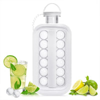 Cauzac™ Space-Efficient Ice Cube Maker for Refreshing Delights at Home
