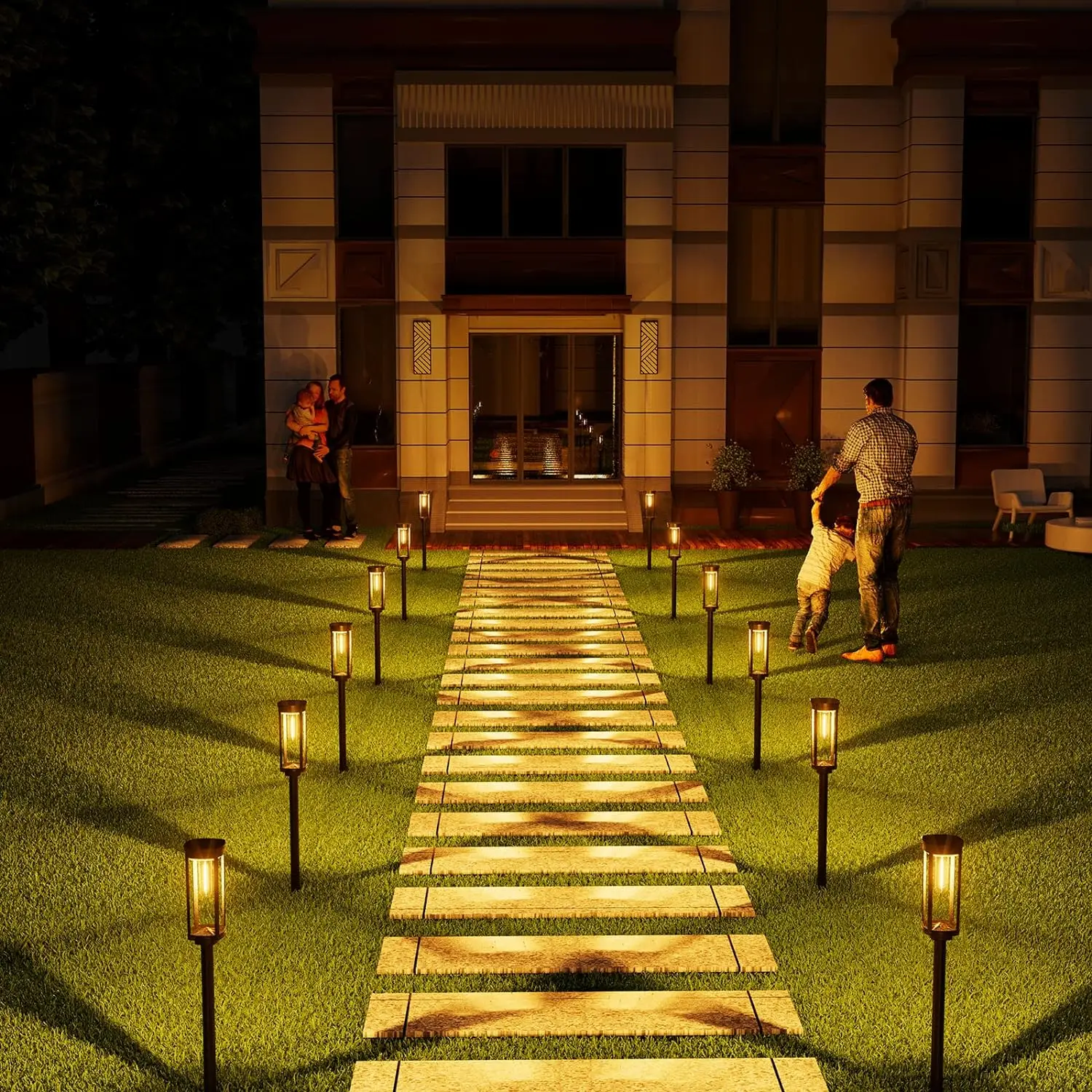 Cauzac™ Eco-Friendly Solar Lanterns – Illuminate Your Outdoors in Style