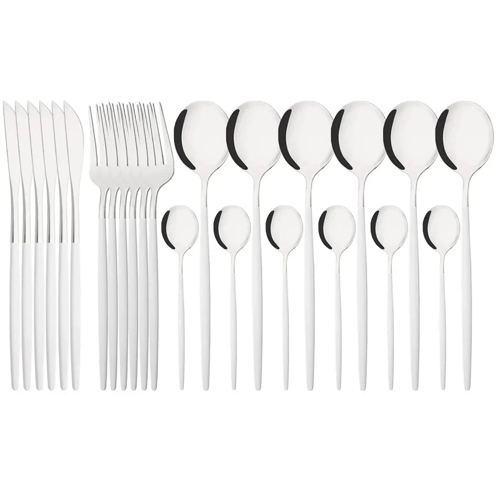 Cauzac™ Elegant Stainless Steel Cutlery Set – Perfect for Every Table