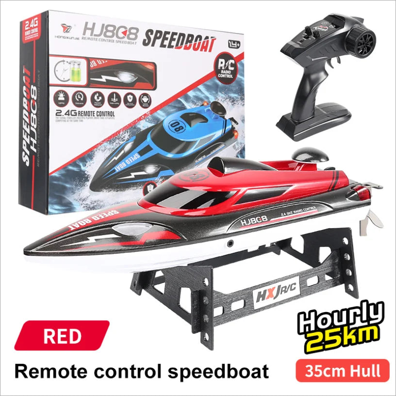 Cauzac™ Thrilling Remote Control Speedboat – Perfect for Racing Aficionados