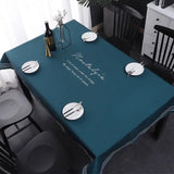 Cauzac™ Shimmer Satin Tablecloth for Elegant Dining