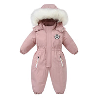 Cauzac™ Cozy Waterproof Hooded Winter Jumpsuit for Babies