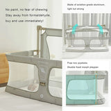 Cauzac™ Portable Multifunctional Baby & Toddler Bed with Safety Features