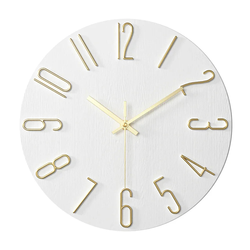 Cauzac™ Stylish Designer Wall Clock for Elegant Interiors