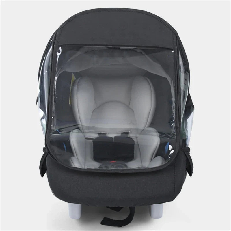 Cauzac™ Universal Baby Car Seat Rain Cover – All-Weather Protection for Your Baby