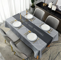 Cauzac™ Shimmer Satin Tablecloth for Elegant Dining