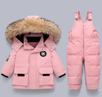 Warm and cozy snowsuit for toddlers and babies, ideal for winter adventures and cold-weather protection.