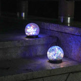 Cauzac™ Waterproof Solar LED Outdoor Light with Enchanting Blossom Design