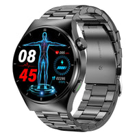 Cauzac™ Smart Health Watch with Integrated Blood Sugar & Pressure Monitoring - Red