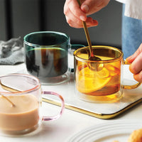 Cauzac™ Tinted Glass Mug for Hot Beverages