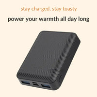 Cauzac™ 10000mAh Portable Power Bank for Heated Clothing