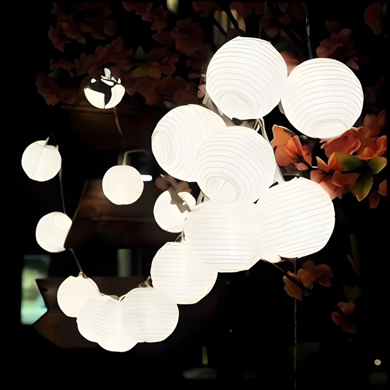Cauzac™ Solar Lantern String Lights for Enchanting Outdoor Lighting