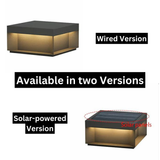 Cauzac™ Solar-Powered Outdoor Post Light - Weatherproof Illumination