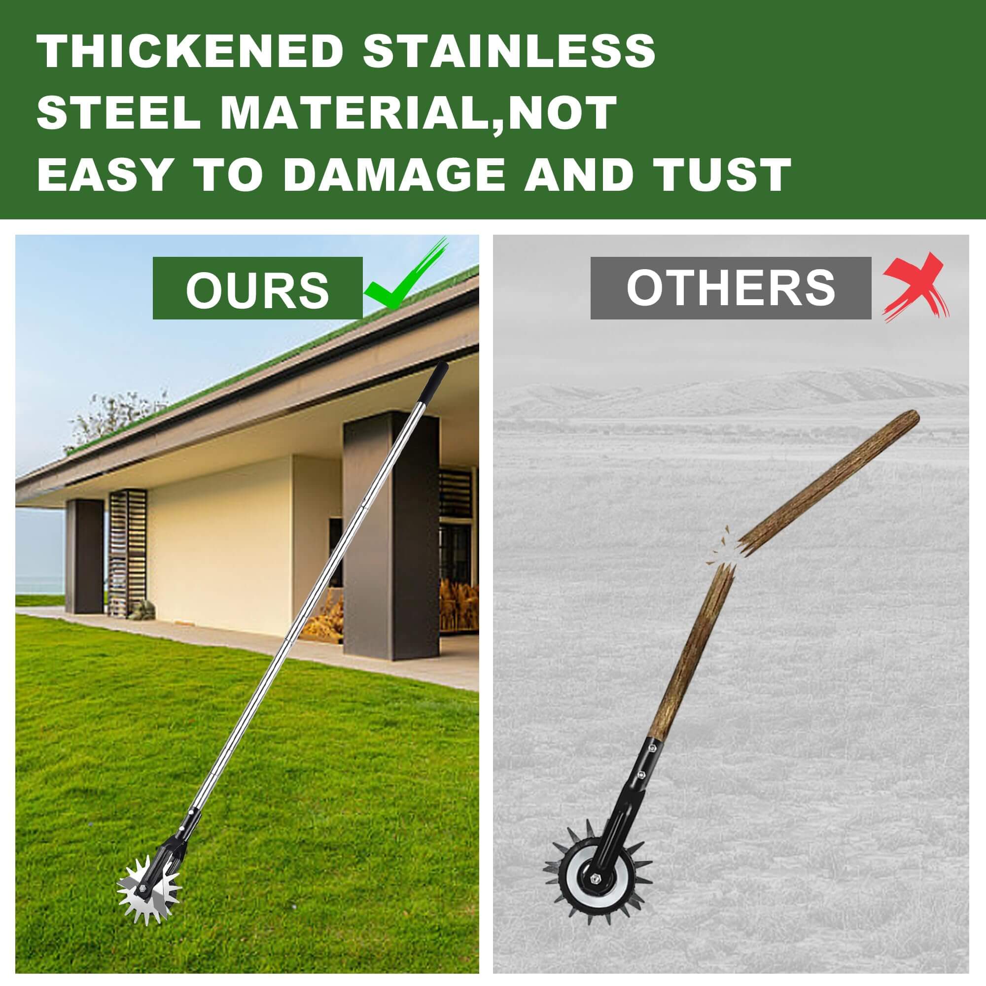 Cauzac™ Efficient Rotary Lawn Edger Tool