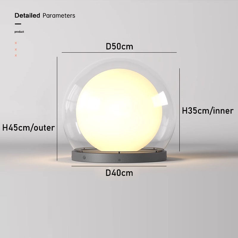 Cauzac™ Solar Moonlit Pillar Light - Enhance Your Outdoors with Elegance