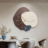 Cauzac™ Elegant Wooden Wall Clock with USB Lamp