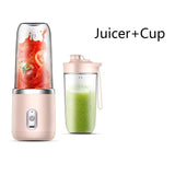 Portable blender for smoothies with functionality as a mini juicer and smoothie maker