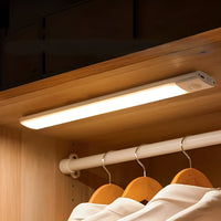 Indoor motion sensor LED light that is rechargeable and ideal for hallway and stairs