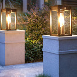 Cauzac™ Eco-Friendly Solar Outdoor Pillar Lamp with LED Lighting