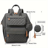 Cauzac™ Elegant Multi-Function Diaper Backpack for Today's Parents