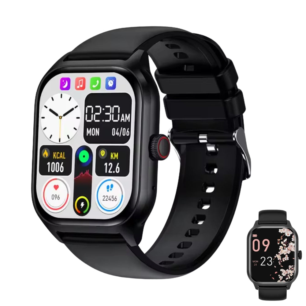smartwatch with fitness tracker features for health and wellness