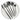 Cutlery Set Including Black, Silver, And Stainless Steel Variants