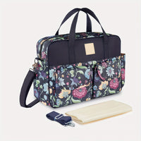 Cauzac™ Versatile Floral Diaper Bag for Busy Parents