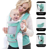 Comfortable baby carrier wrap for parents