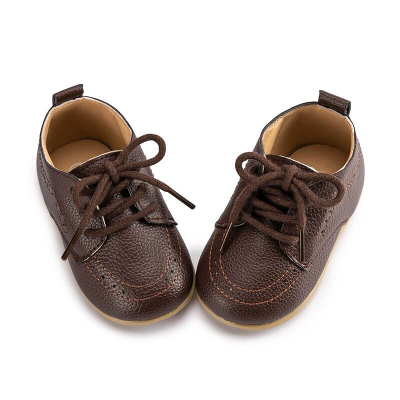 Collection of stylish baby boy shoes and baby girl shoes.