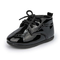 Cauzac™ Baby High Top Leather Shoes - Style, Comfort, and Support for Little Feet!