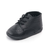 Cauzac™ Baby High Top Leather Shoes - Style, Comfort, and Support for Little Feet!