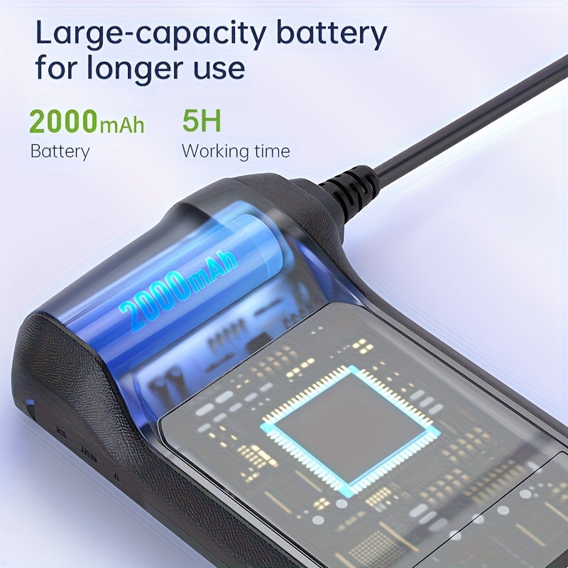 Cauzac™ 8mm Single Lens Industrial Endoscope with 4.3-inch IPS LCD - Waterproof Camera for Automotive and Plumbing Assistance
