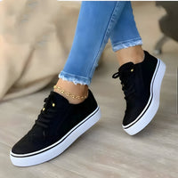 Cauzac™ Stylish Black Supportive Sneakers for Everyday Comfort
