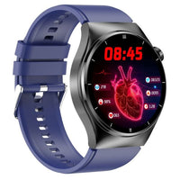 Cauzac™ Smart Health Watch with Integrated Blood Sugar & Pressure Monitoring - Red