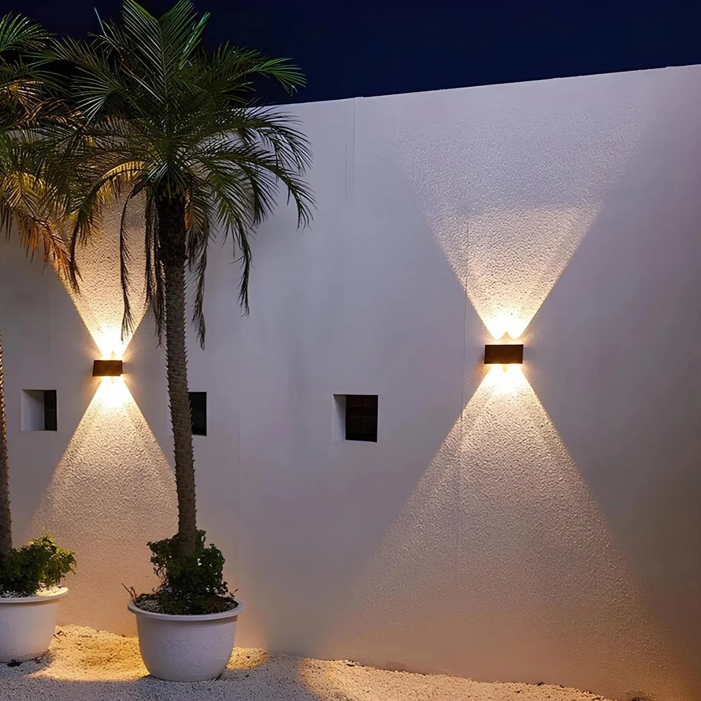 Cauzac™ Eco-Friendly Solar Wall Light for Balcony and Garden