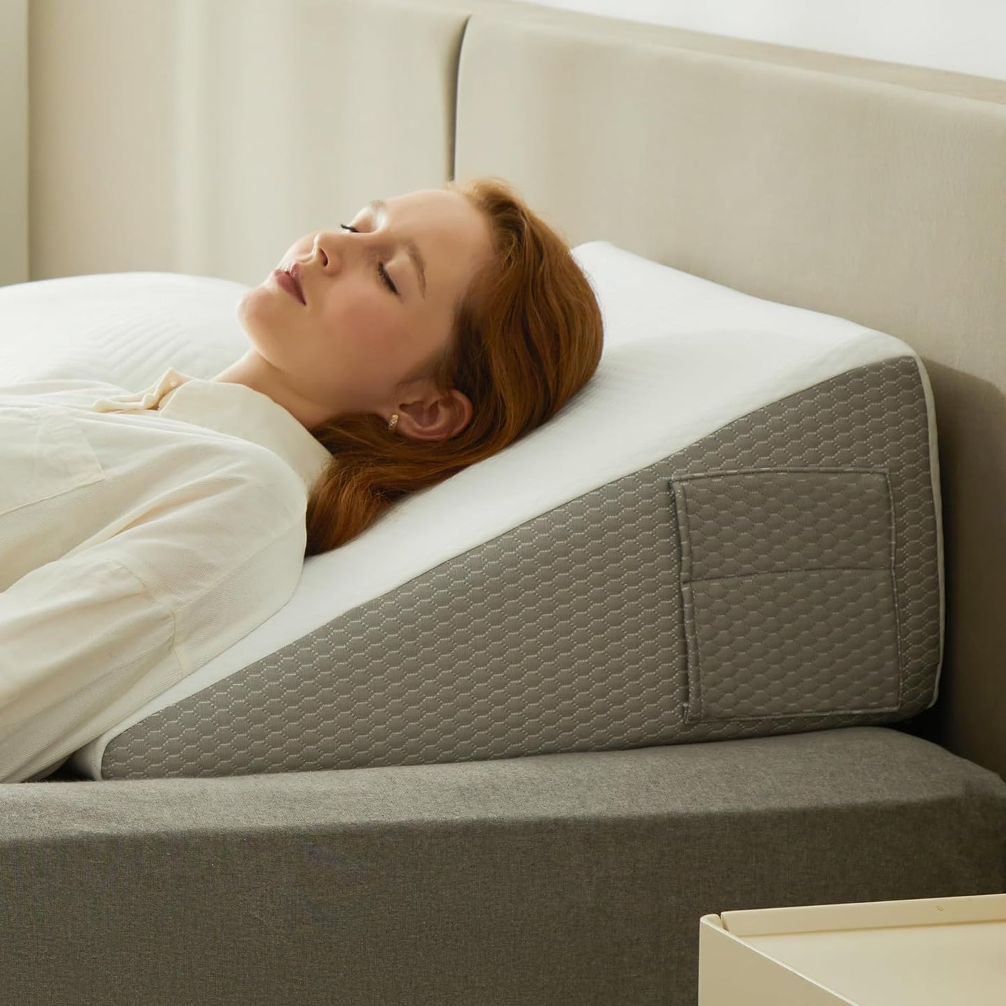 wedge pillow acid reflux pillow bed wedge pillow back support pillow leg elevation