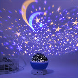 Cauzac™ 360° Starry Night Light Projector – 12 Colour-Changing Modes for Magical Ambience