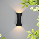 Modern outdoor wall light fixture with waterproof LED suitable for garden use