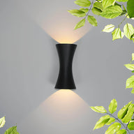 Modern outdoor wall light fixture with waterproof LED suitable for garden use