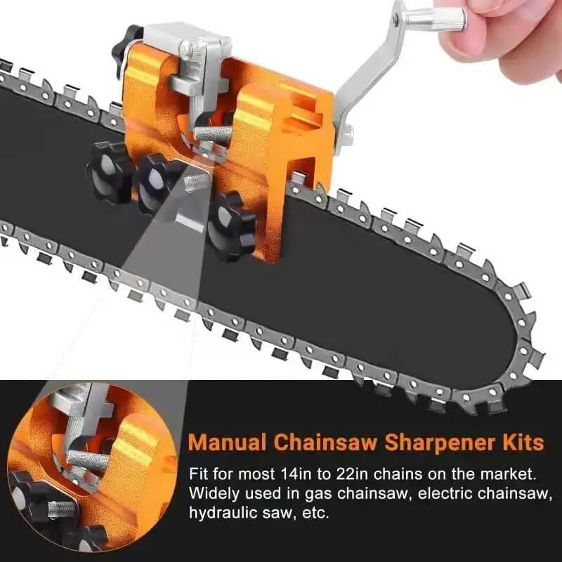 Cauzac™ Efficient Chainsaw Sharpening Jig Set