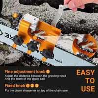 Cauzac™ Efficient Chainsaw Sharpening Jig Set