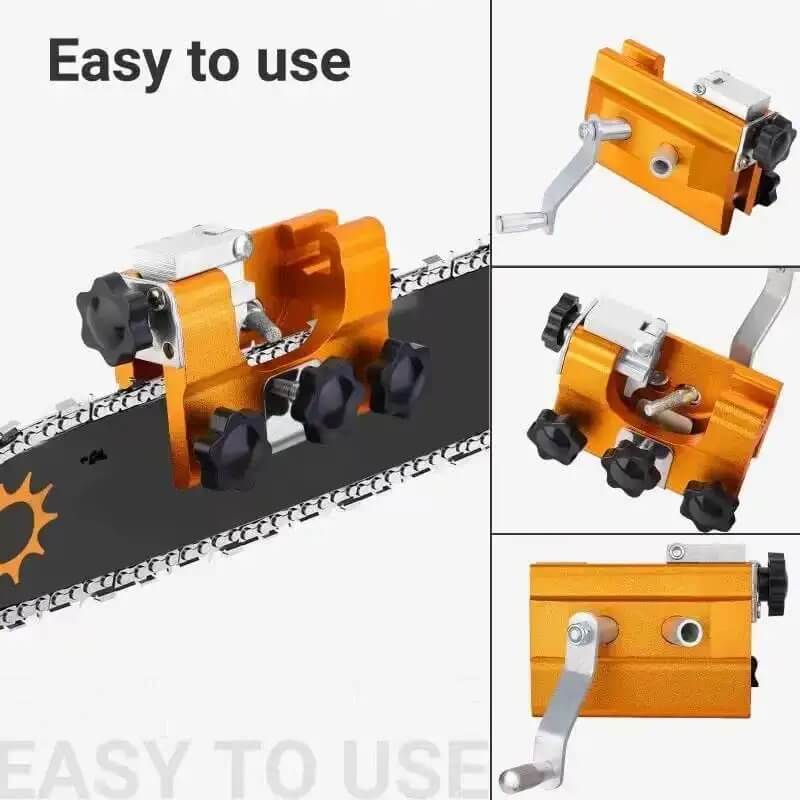 Cauzac™ Efficient Chainsaw Sharpening Jig Set