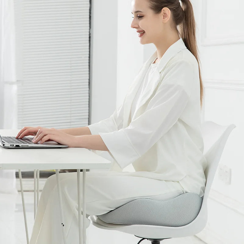 Cauzac™ Adjustable Memory Foam Seat Cushion for Enhanced Comfort