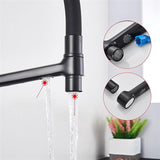 Cauzac™ Modern Dual-Outlet Kitchen Faucet with Filter – Ideal for Hot and Cold Supply