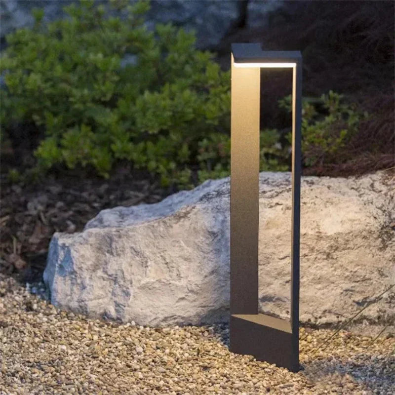 Outdoor LED lamp, waterproof light, IP65 certified, modern and contemporary exterior lighting